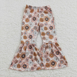 P0058 baby girl clothes bell bottom pant flare pant
