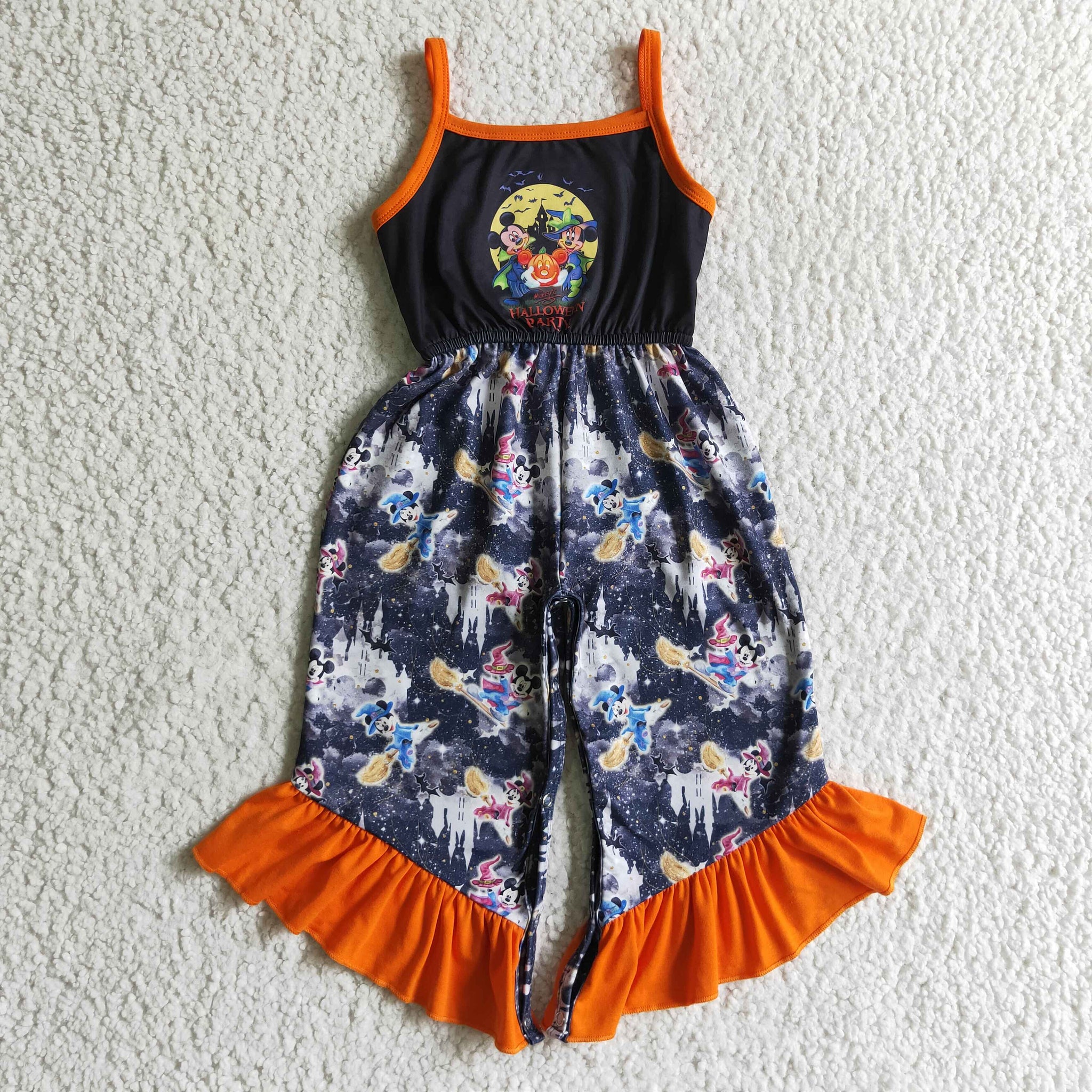 SR0077 baby girl clothes cartoon halloween jumpsuit