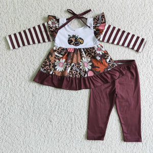 GLP0117 football halloween costume for kids girls boutique outfits