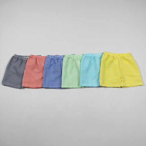 toddler boy clothes colorful seersucker shorts