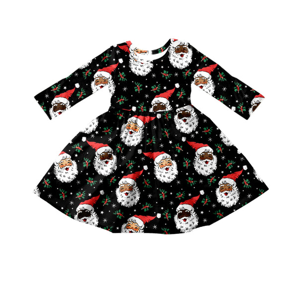 GLD0102 toddler girl dresses christmas dress
