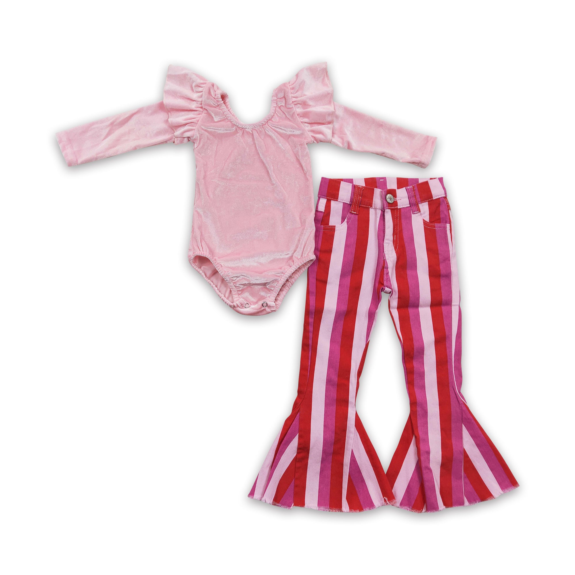 GLP0420 baby girl clothes winer outfits