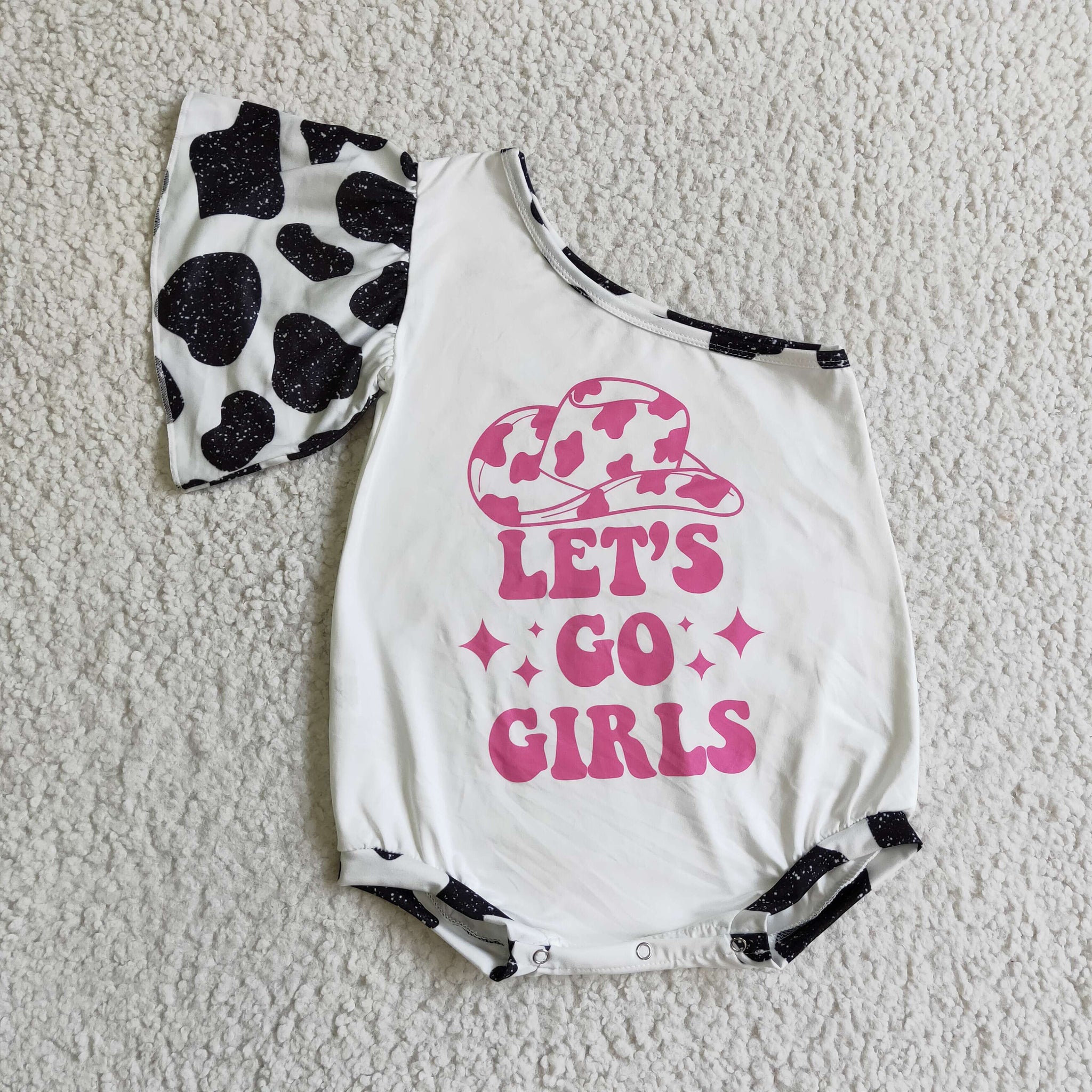 SR0102 baby girl clothes let's go girls summer bubble