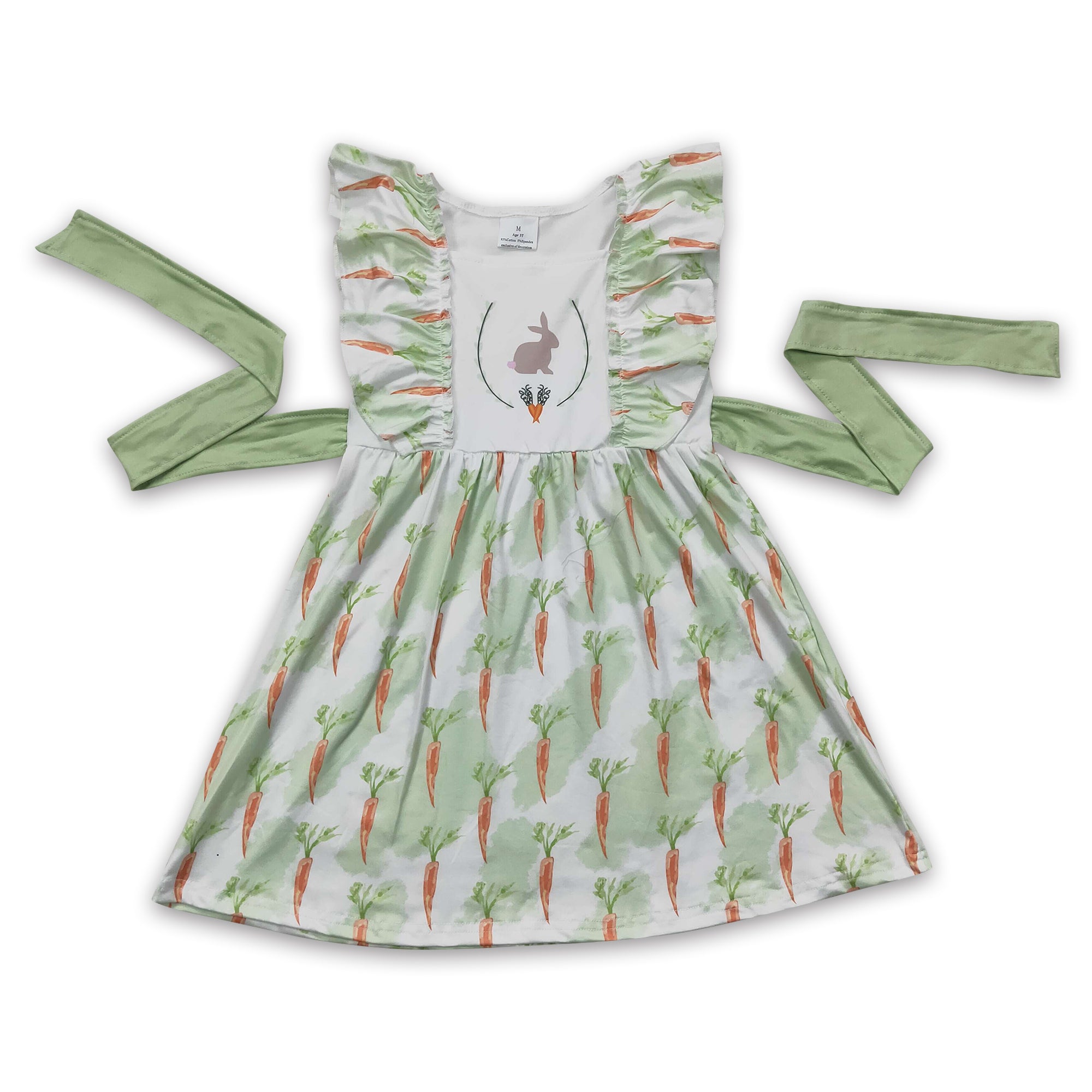 GSD0157 baby girl clothes bunny easter dress