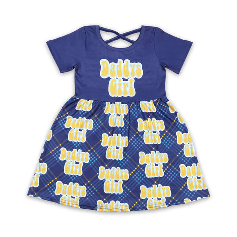 GSD0196 baby girl clothes summer dress