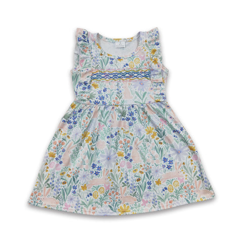 GSD0272 baby girl clothes summer flower girl dress easter dress