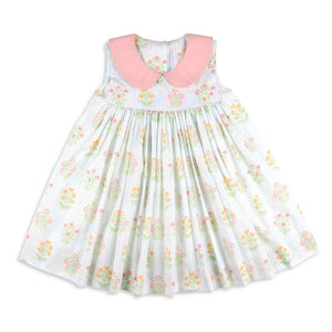 GSD1047 pre-order toddler clothes floral baby girl summer dress