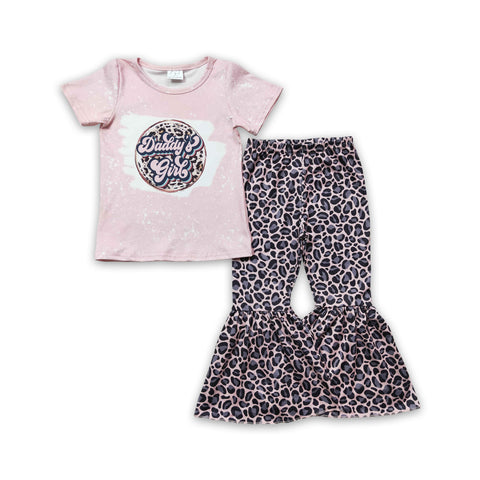 GSPO0219 baby girl clothes daddy's girl fall spring set