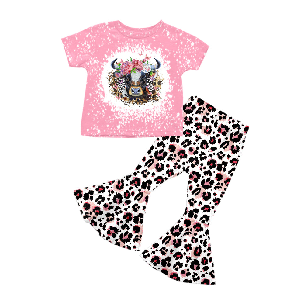 GSPO0235 pre-order baby girl clothes cow set
