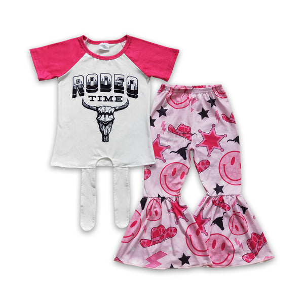 GSPO0250  rodeo baby girl clothes spring fall outfits