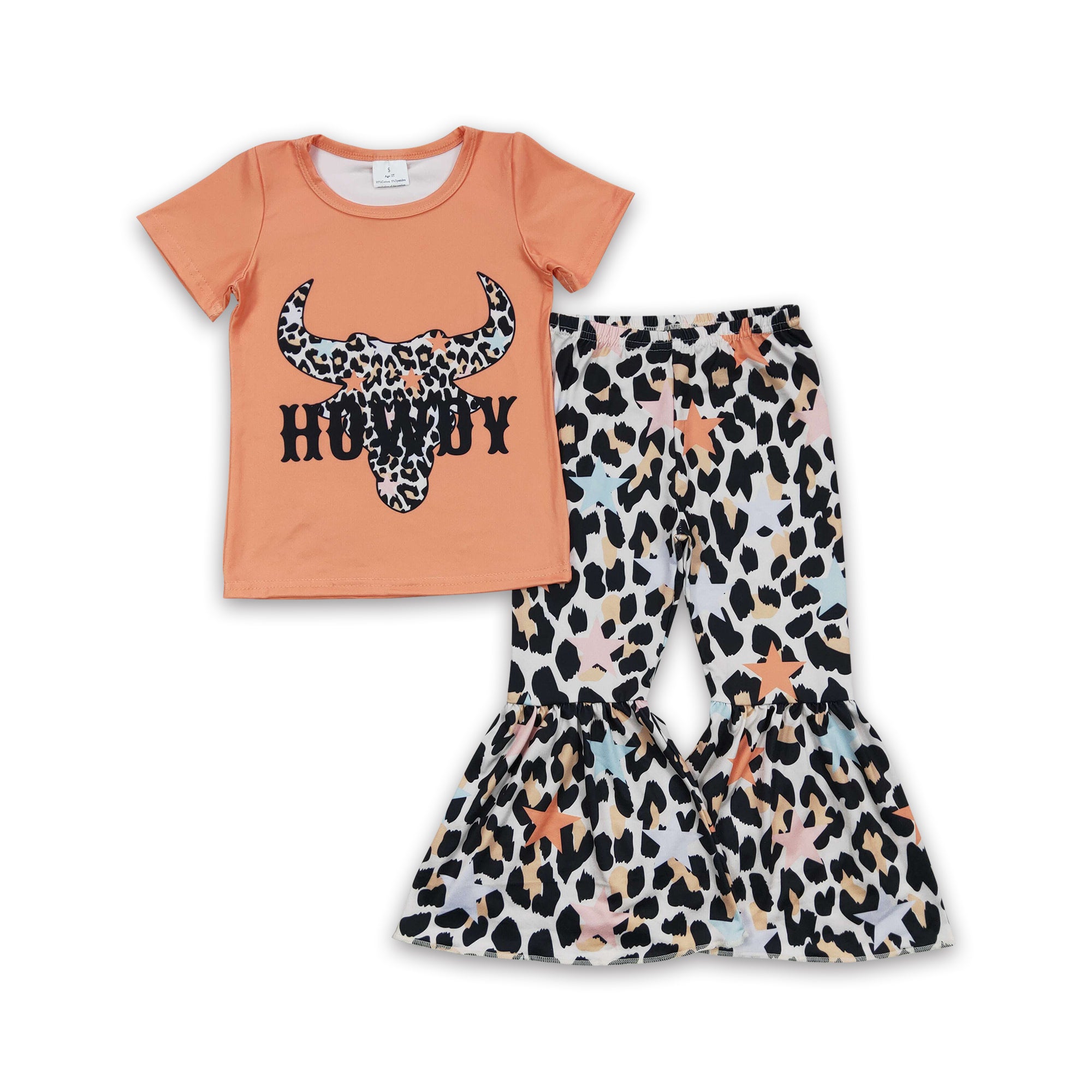 GSPO0305 baby girl clothes howdy fall spring outfits