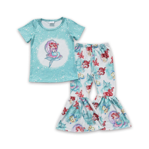 GSPO0310 baby girl clothes mermaid fall spring outfits