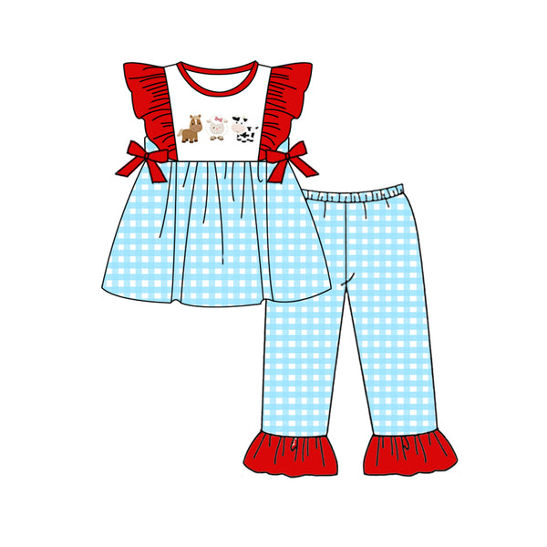 pre-order farm baby girl clothes matching clothing