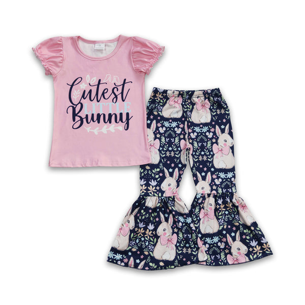 GSPO0461 baby girl clothes bunny easter outfits