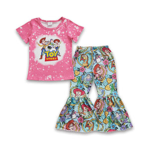 GSPO0469 toddler girl clothes cartoon fall spring set