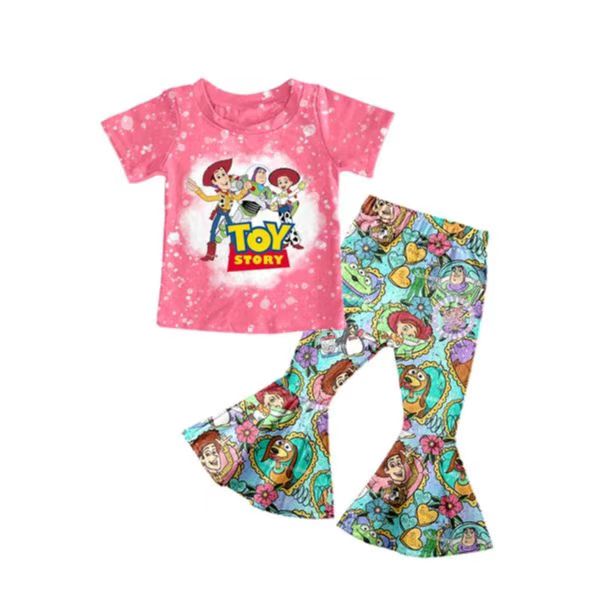 GSPO0469 toddler girl clothes cartoon fall spring set