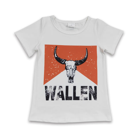GT0146 baby clothes  cow wallen summer tshirt