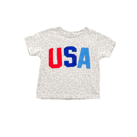 GT0548 adult clothes mama USA 4th of July patriotic adult women summer top