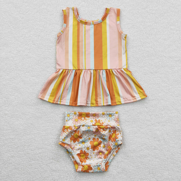 GBO0105 baby clothes summer bummies set