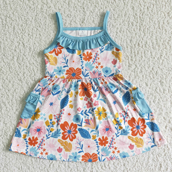 kids clothing floral matching summer clothes