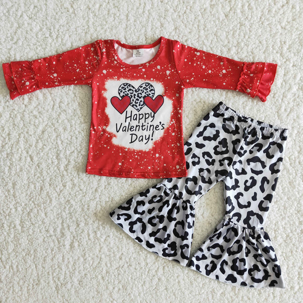 6 A33-12 baby girl clothes red valentines day outfits