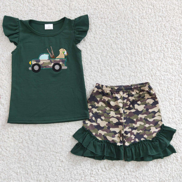 GSSO0145 baby girl clothes embroidery summer outfits