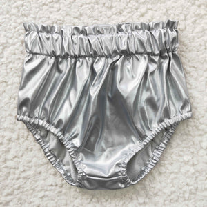 SS0048 baby girl clothes leather bummies bloomer summer bottom