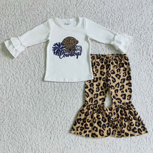 GLP0316 baby girl clothes cowboys fall spring outfits