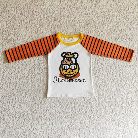 BT0054 baby boy clothes halloween shirt