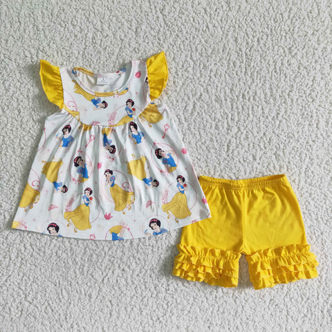 A17-5-1 girl summer princess flutter sleeve outfits-promotion 2024.5.3 $2.99