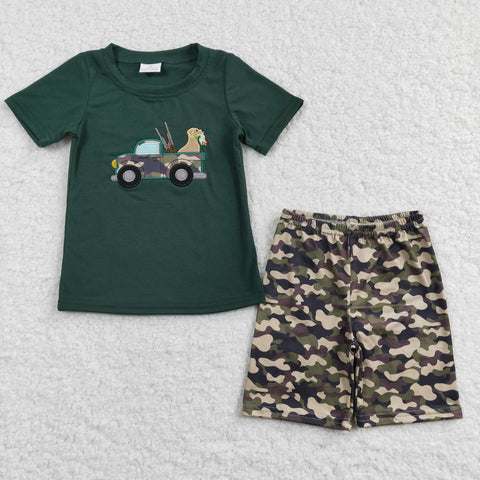 BSSO0111 baby boy clothes embroidery summer outfits