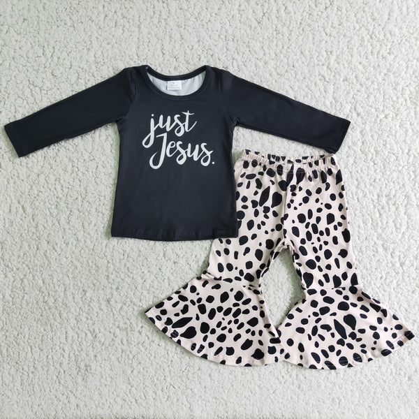 6 B6-2 baby girl clothes black just jesus winter outfits-promotion 2023.11.18