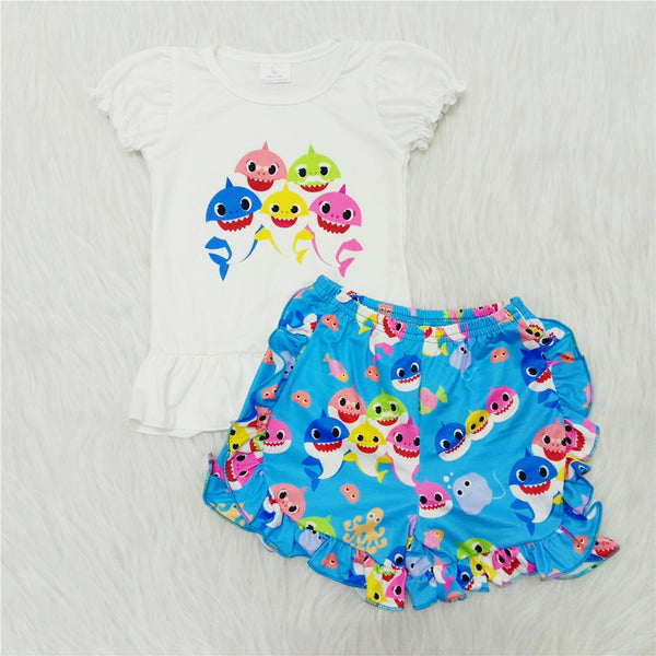 A13-11 toddler girl clothes cartoon summer outfit-promotion 2024.2.3
