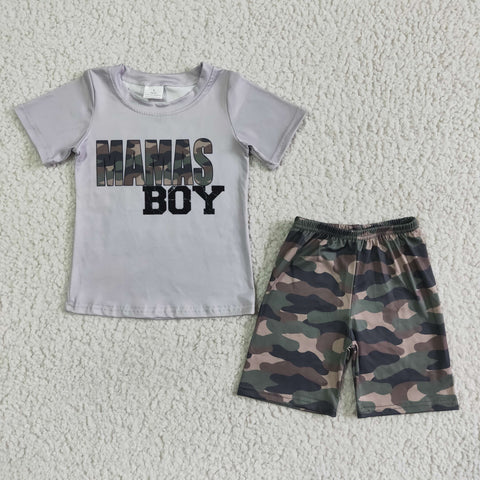 BSSO0049 kids clothing boy summer mama's boy set-promotion 2024.4.5 $5.5