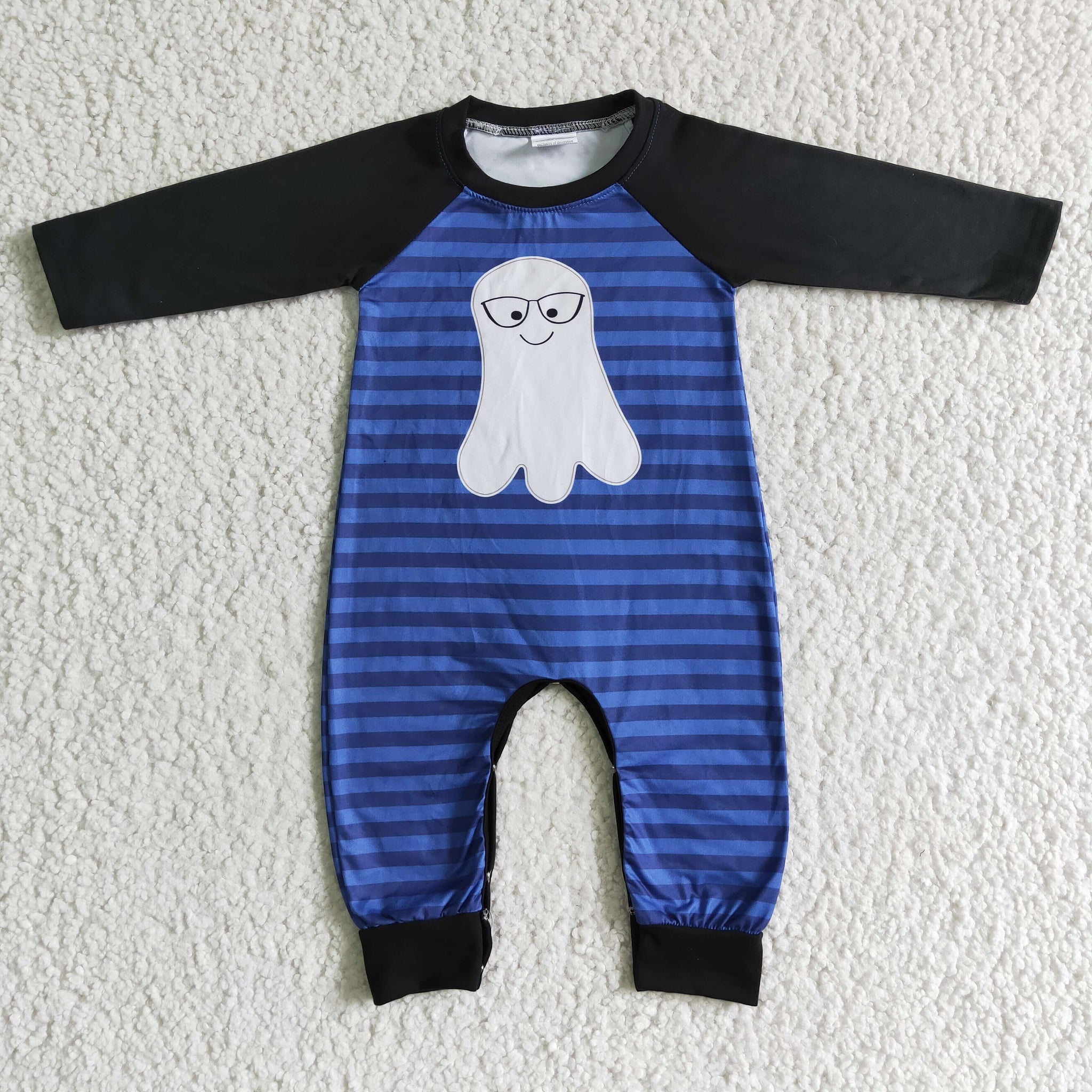 LR0066 halloween baby clothes boy ghost romper
