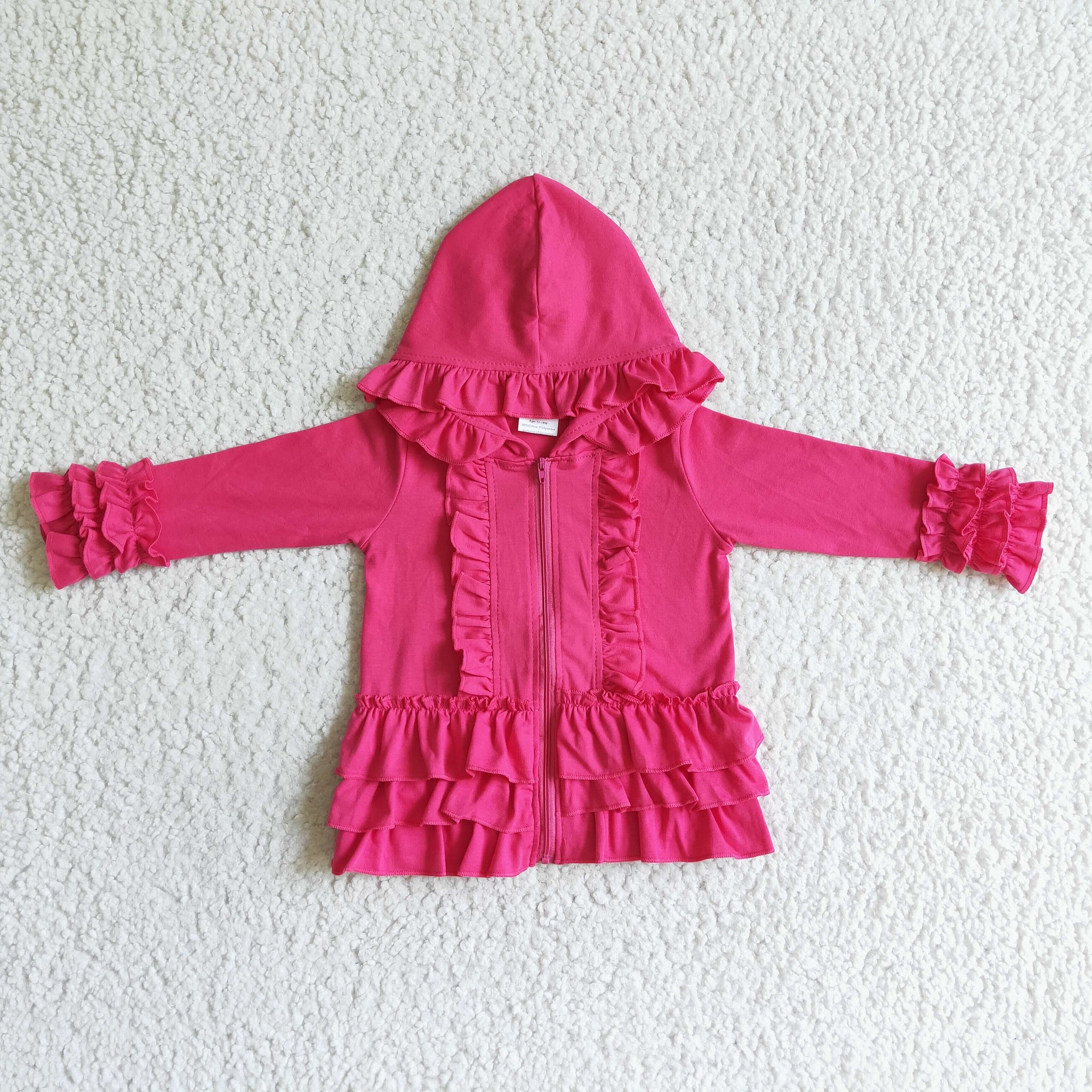 GT0020 girl hot pink cotton winter coat