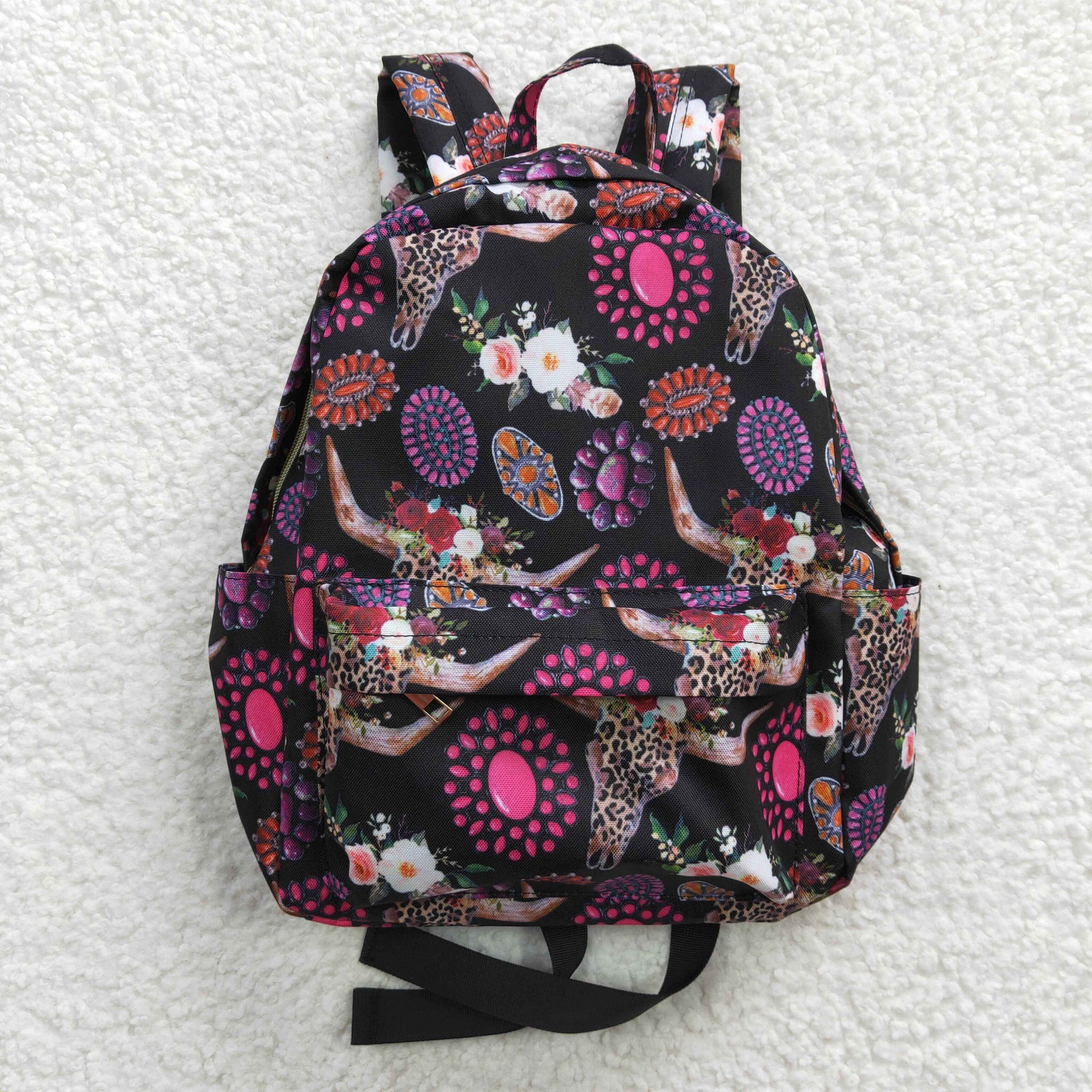 BA0042 toddler backpack flower girl gift back to school preschool bag
