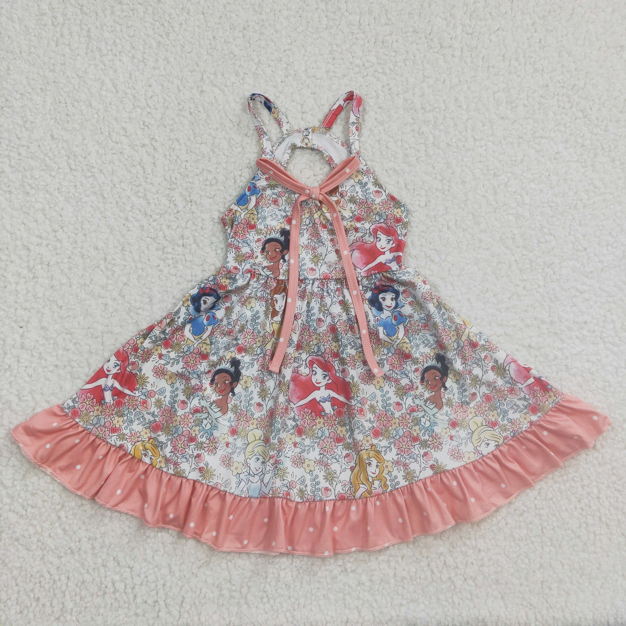GSD0284 toddler girl clothes princess summer dress birthday party dress