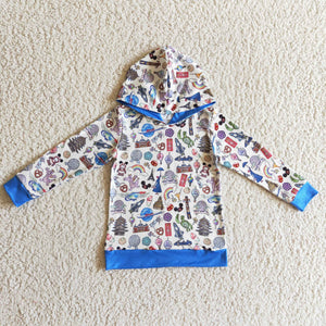 BT0118 baby boy clothes winter hoodies top