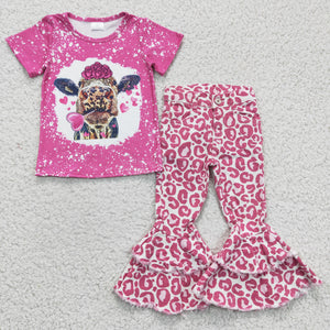 GSPO0482  kids clothes girls valentines day outfits