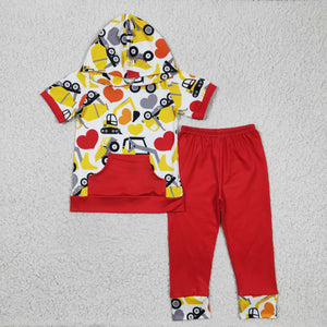 BSPO0050 baby boy clothes valentines day outfits