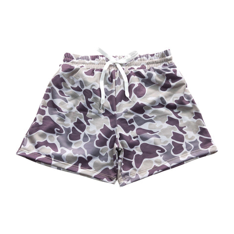 S0323 pre-order adult clothes grey camouflage adult men summer swim trunks