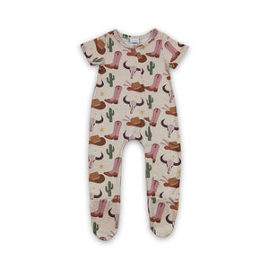 SR0192 baby clothes shoes cow hat summer romper