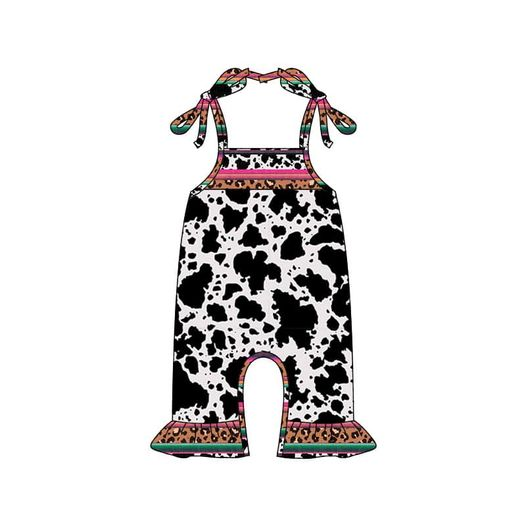SR0231 pre-order baby clothes leopard summer romper