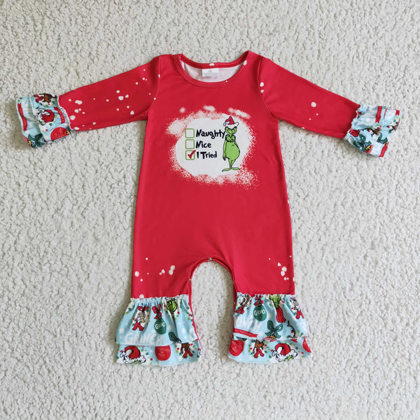 red cartoon christmas boutique kids clothing