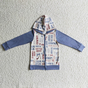 BT0084 baby boy clothes winter hoodies jackets
