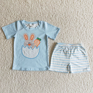 B11-25 baby boy clothes easter blue outfits-promotion 2024.1.13