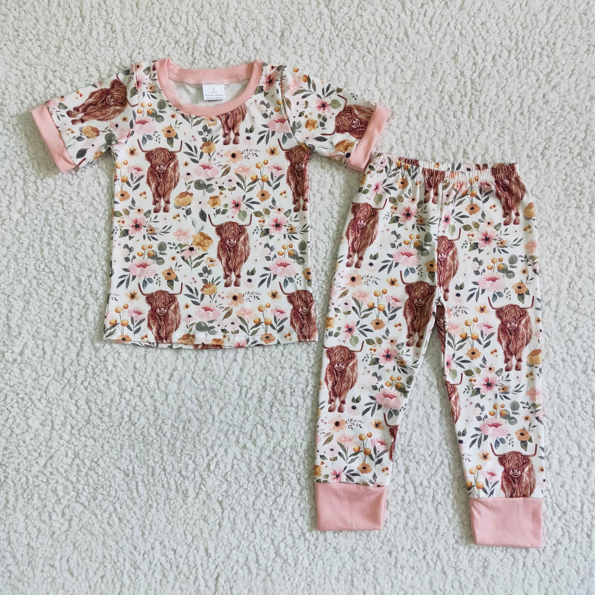 C2-14 kids clothing boy pajamas fall spring pajamas set-promotion 2023.7.31