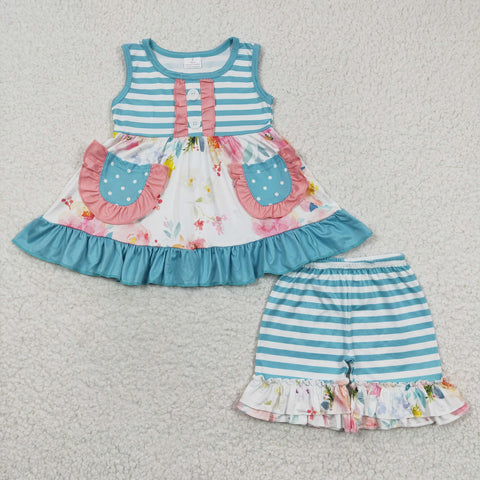 GSSO0240 baby girl clothes girl summer outfit