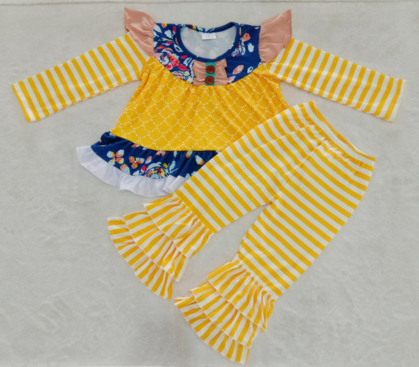 6 A20-11 baby girl clothes yellow winter outfits-promotion 2023.9.4